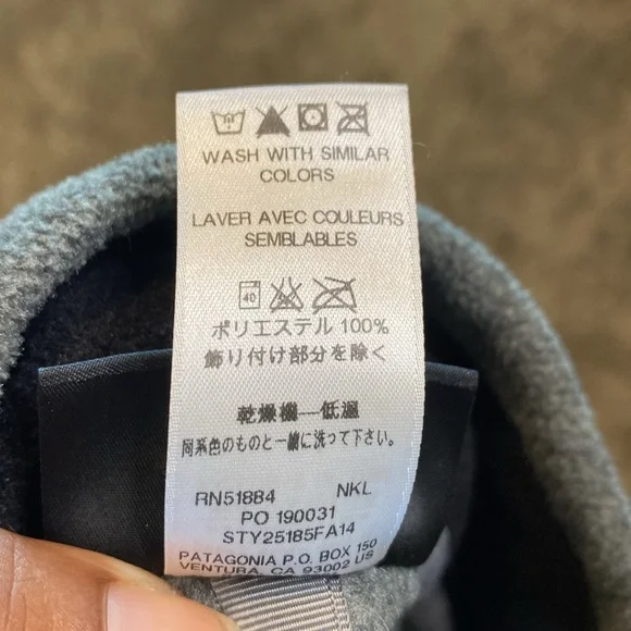 Patagonia Men's Synchilla Gray Fleece Men's Vest L - Picture 5 of 9